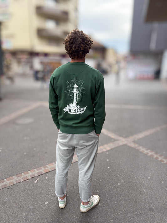 Premium cotton face unisex sweatshirt — Light collection